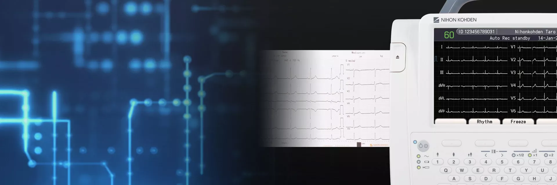 cardiofax S ECG-3250 hero image